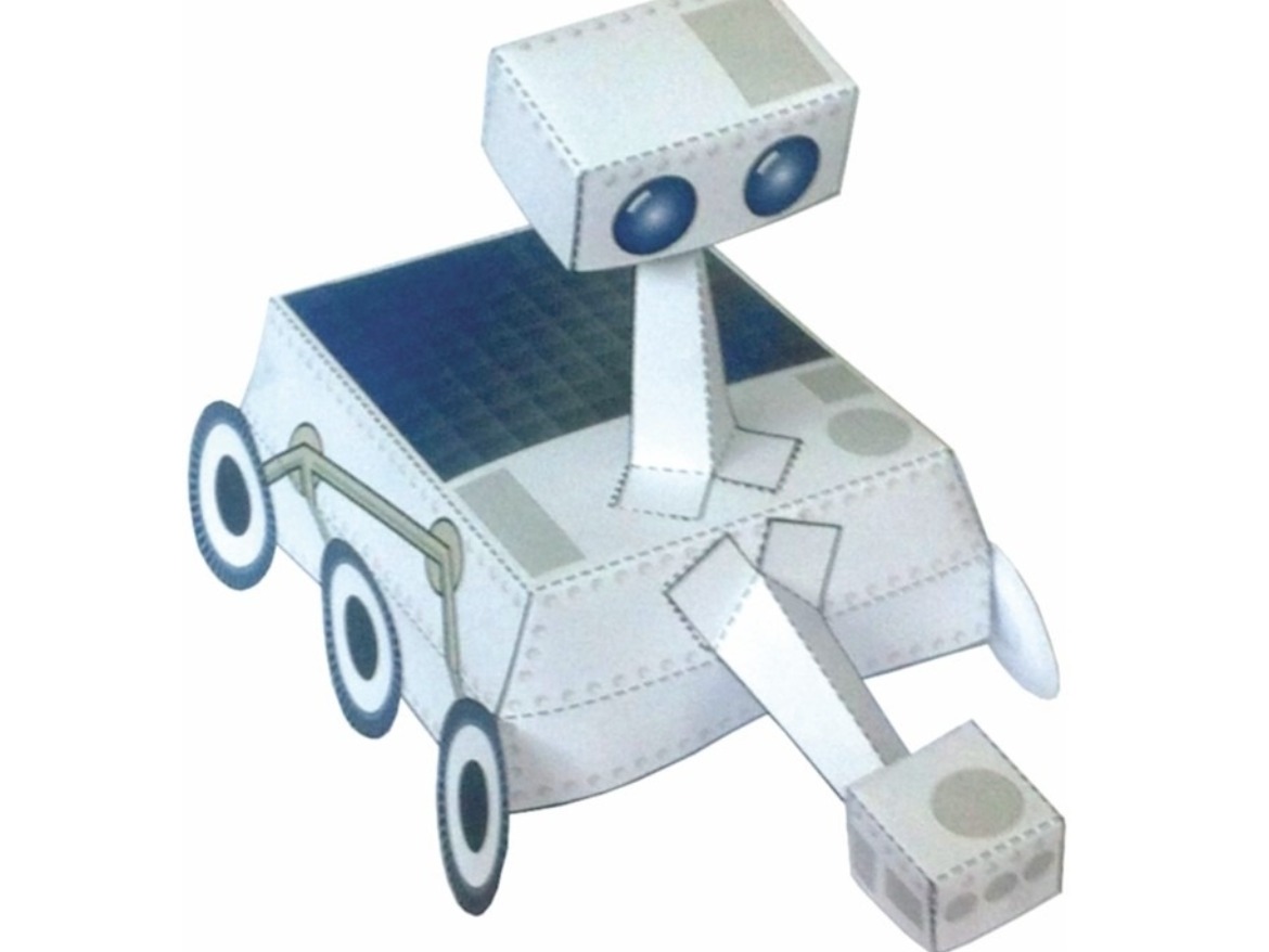 Build your very own Space Rover with complements of Greg Smye-Rumsby