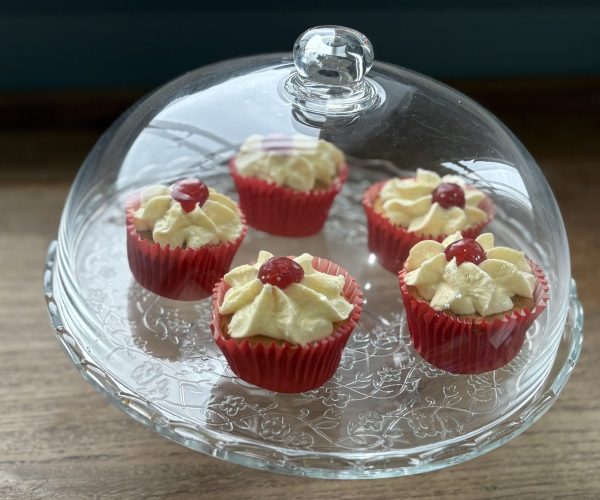 cupcakes in the cafe at the Observatory Science Centre